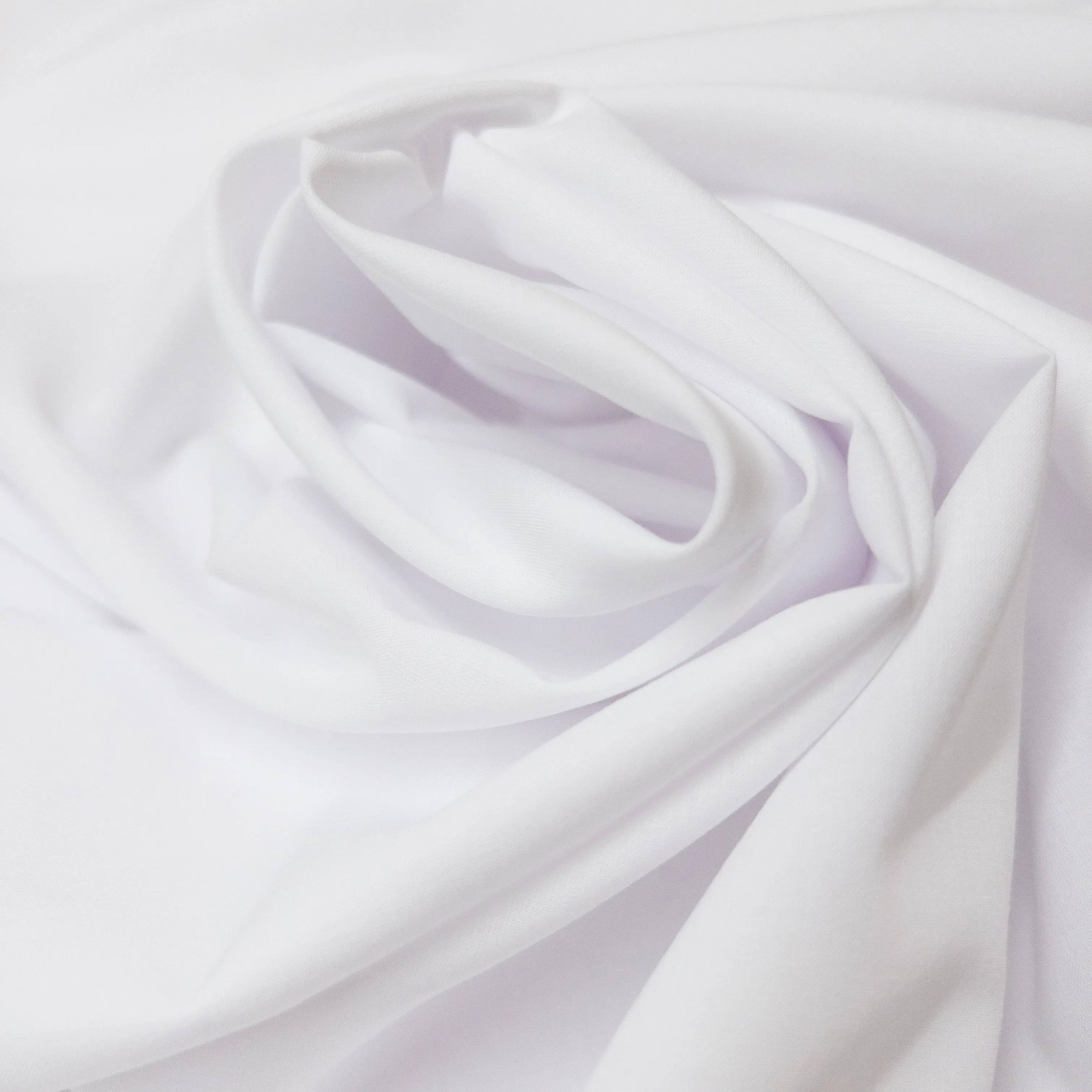 Remnant: Cotton Voile in White - 1 3/4 yards (57" wide)