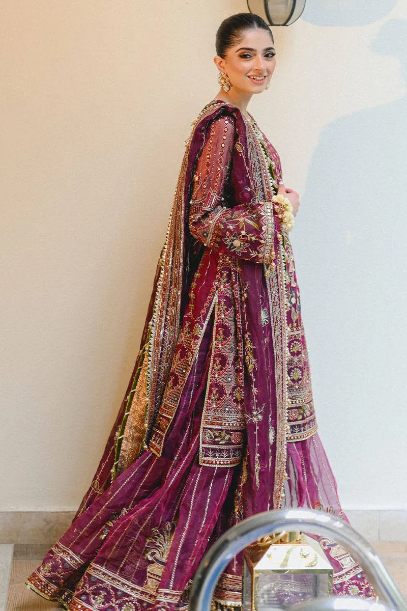 RESHMA JEE | MNR Zarlish Festive Unstitched Collection 2022 | Unstitched Embroidered Organza Suit