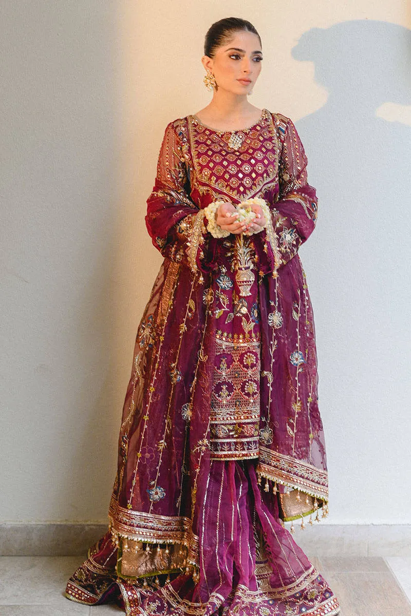 RESHMA JEE | MNR Zarlish Festive Unstitched Collection 2022 | Unstitched Embroidered Organza Suit