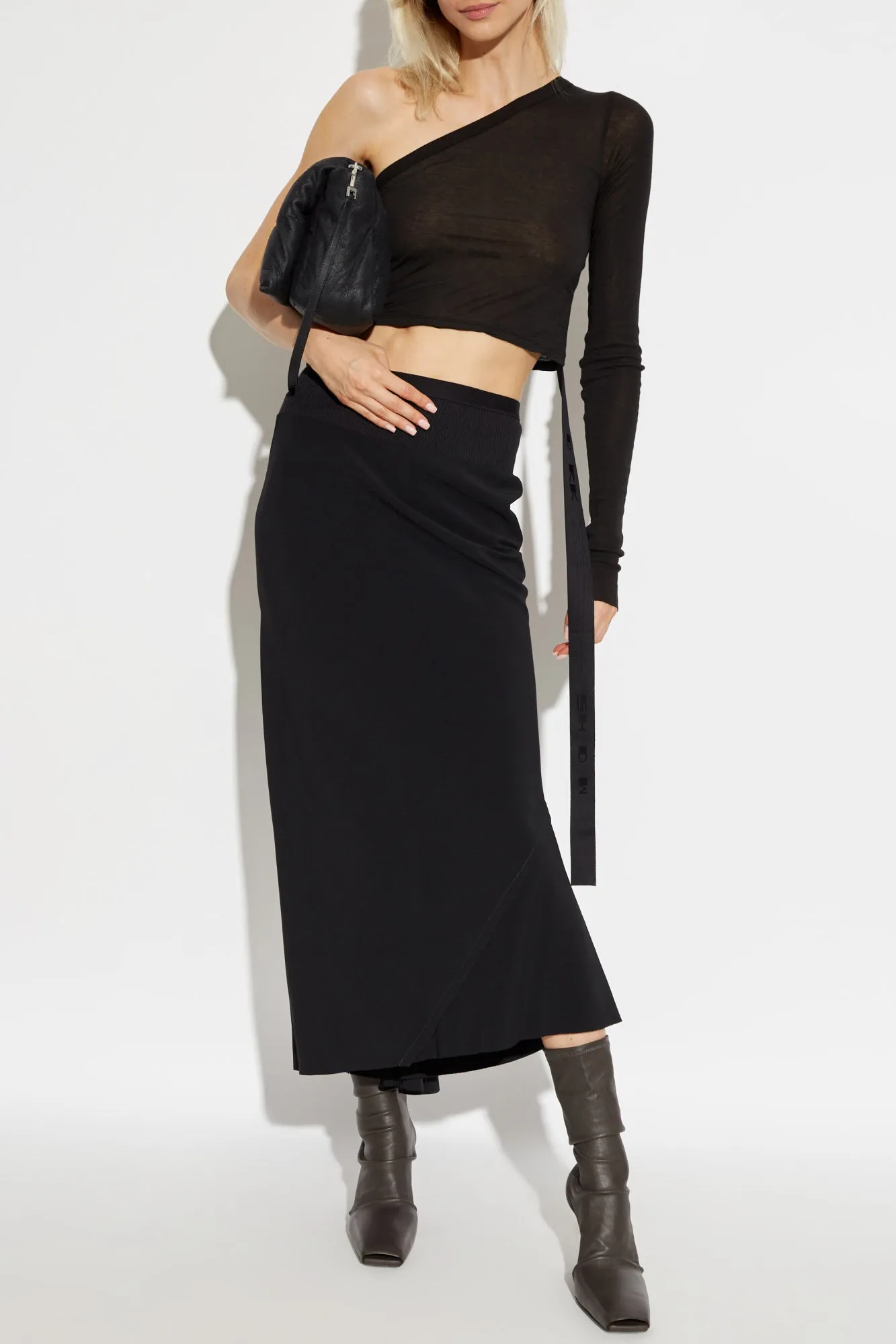 Rick Owens DRKSHDW Top Ziggy in BLACK - L