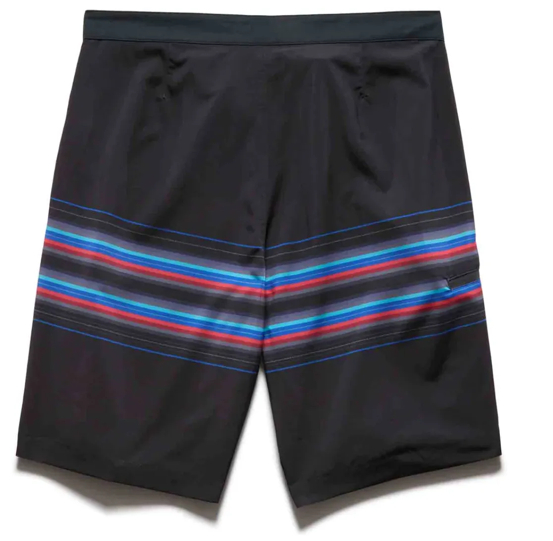 Rockaway Stripe 8" Board Short