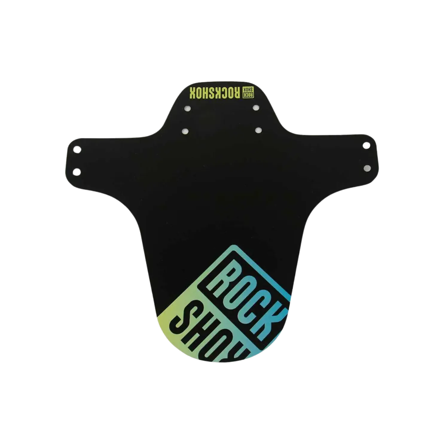 Rockshox RockShox MTB Fender Black with Yellow/Blue Fade Print