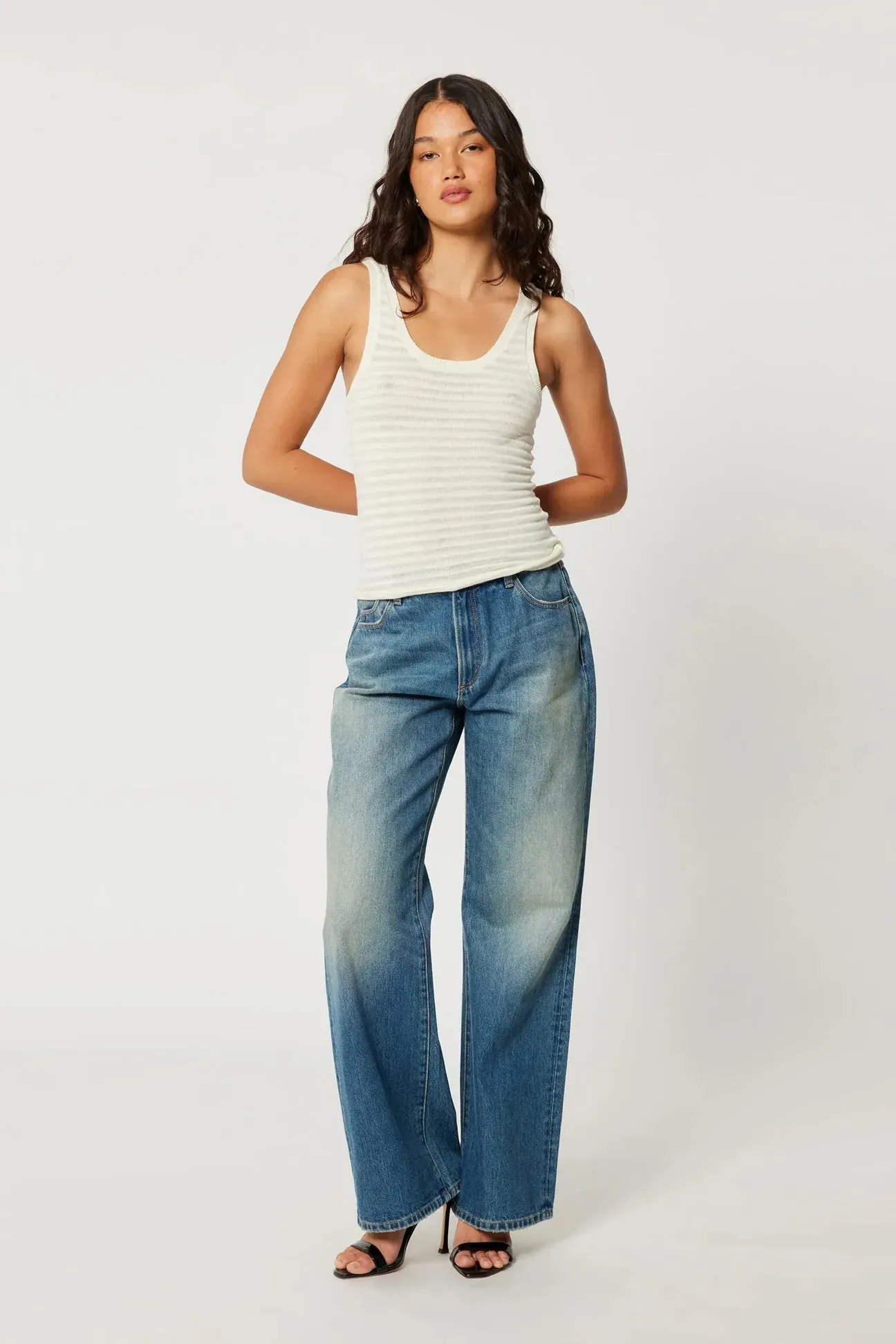 Rolla's - Classic Tank Edgar Knit (White)