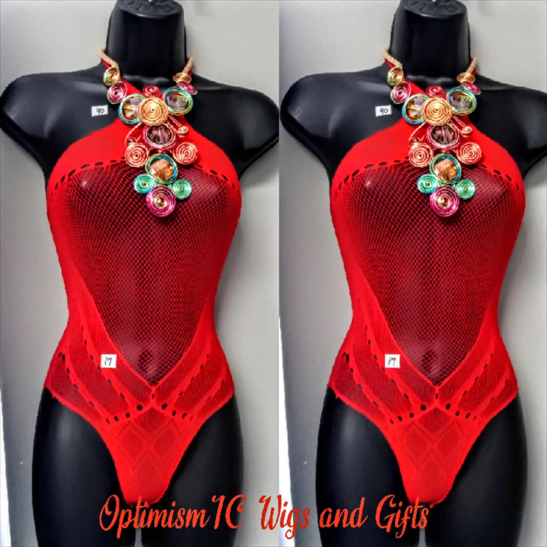 Roses Fishnet Cover up $5 OptimismIC Wigs and Gifts Shop West St Paul MN
