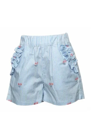Ruffle Floral Shorts
