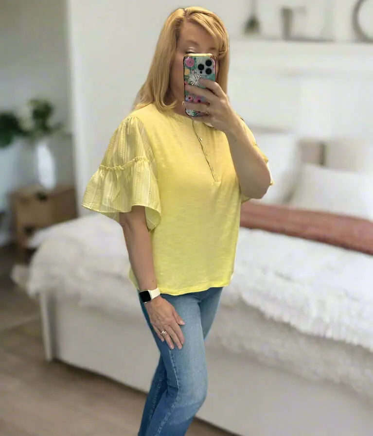 RUFFLED BREEZE (lemon)