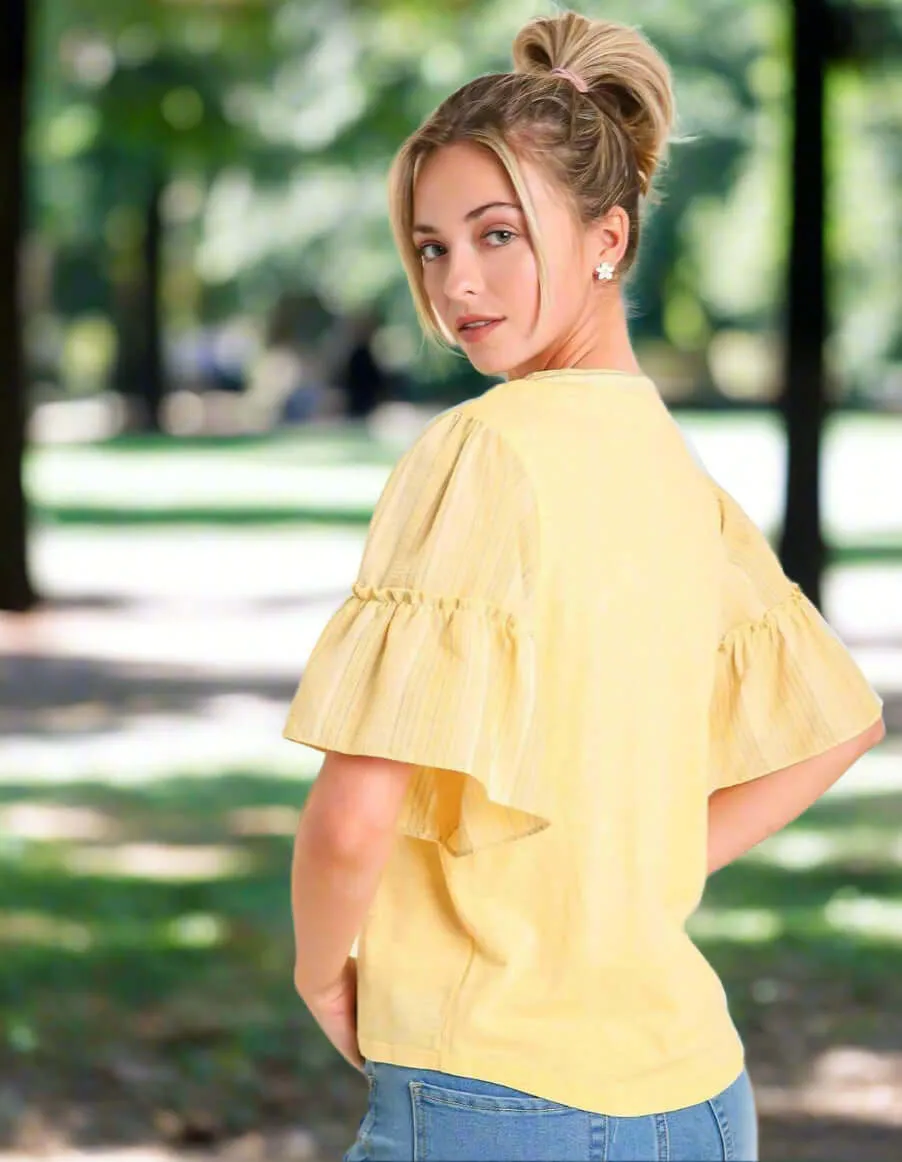 RUFFLED BREEZE (lemon)