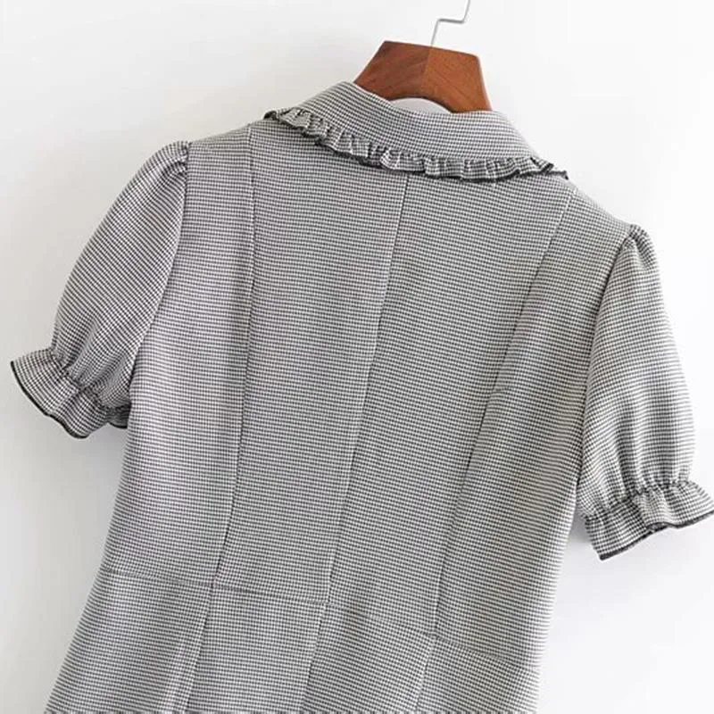 Ruffled Collar Dress SD00286