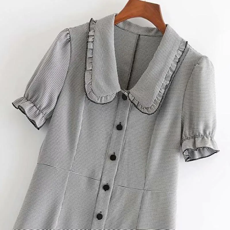 Ruffled Collar Dress SD00286