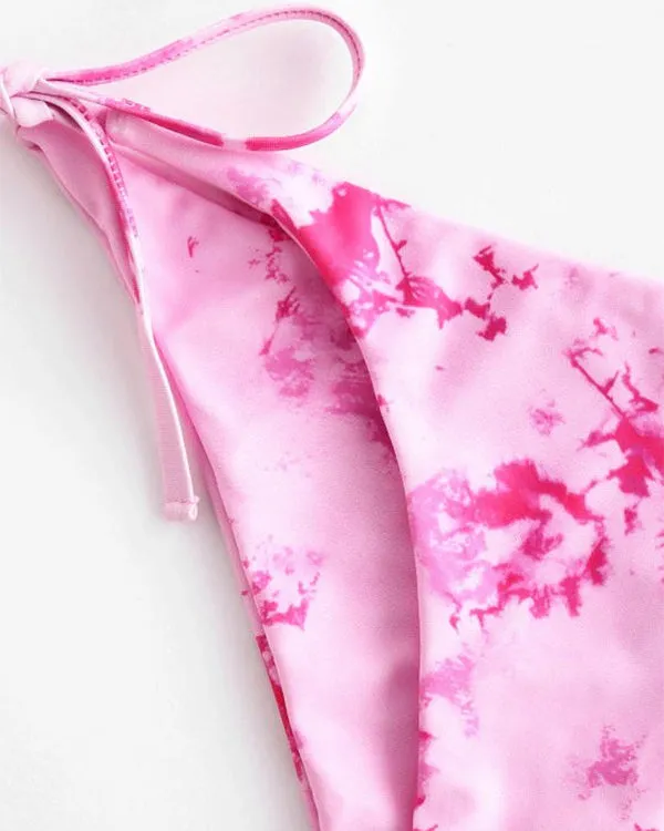 Ruffled Tie Dyed Three Pieces