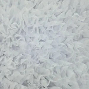 Ruffled Tulle Fabric 140 cm