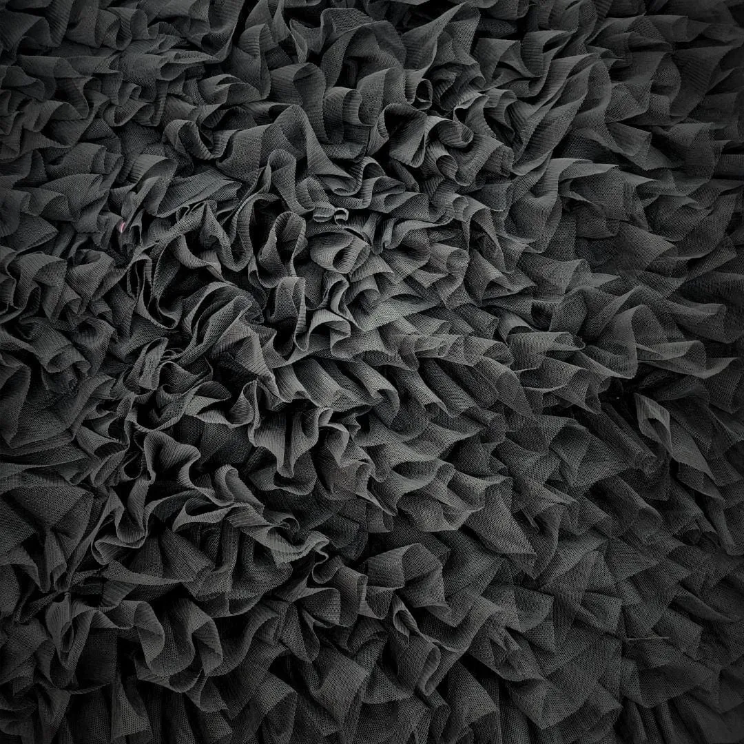 Ruffled Tulle Fabric 140 cm