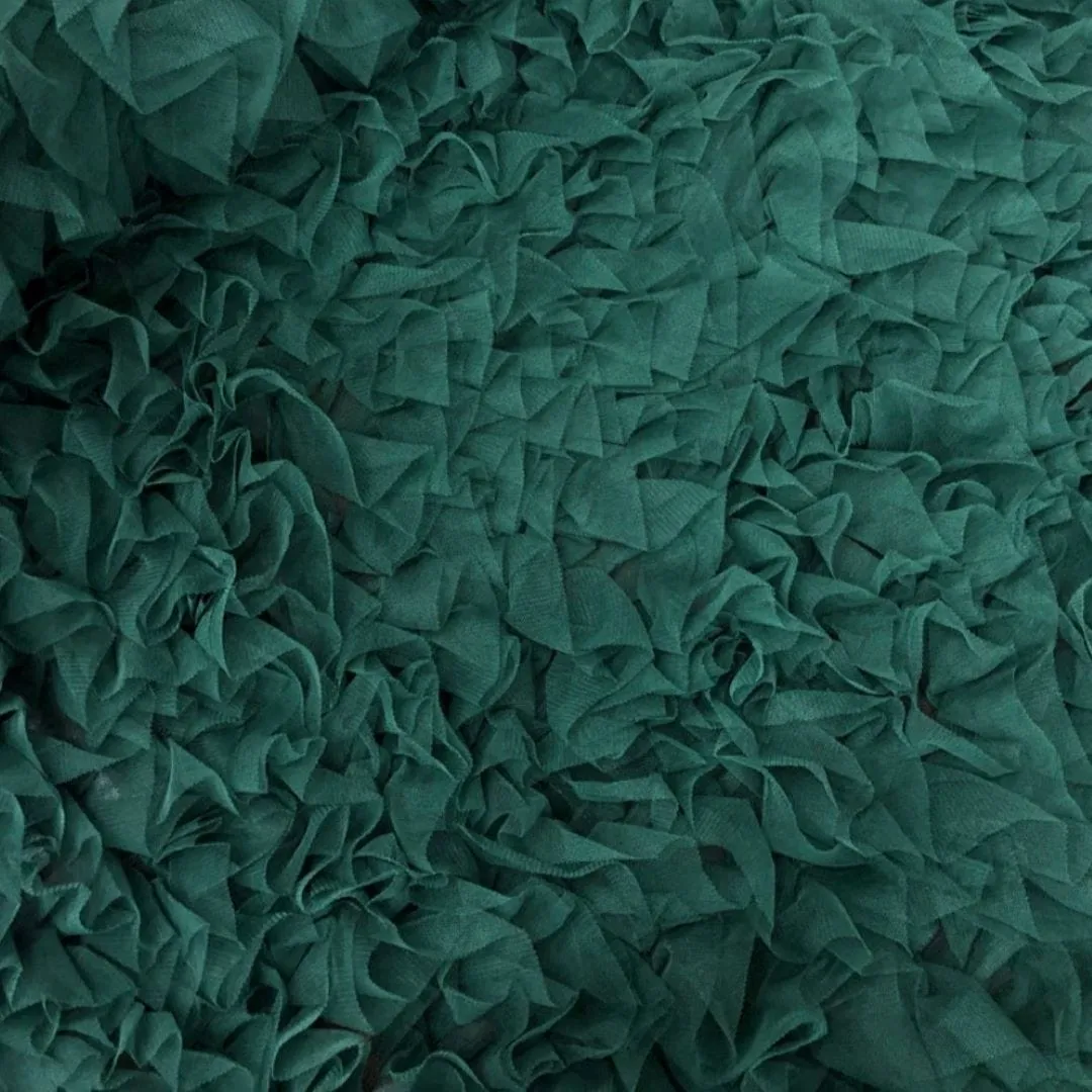 Ruffled Tulle Fabric 140 cm