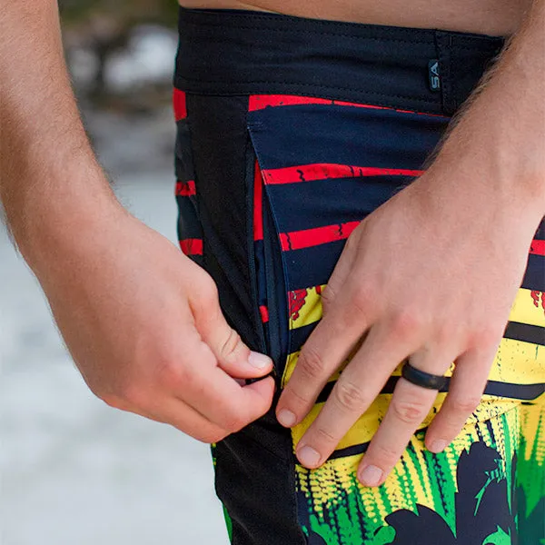 SA Board Shorts 2.0 | Rasta