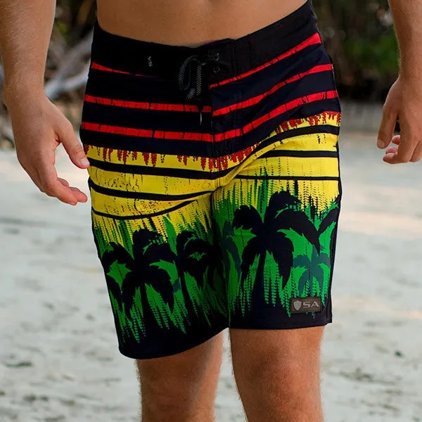 SA Board Shorts 2.0 | Rasta