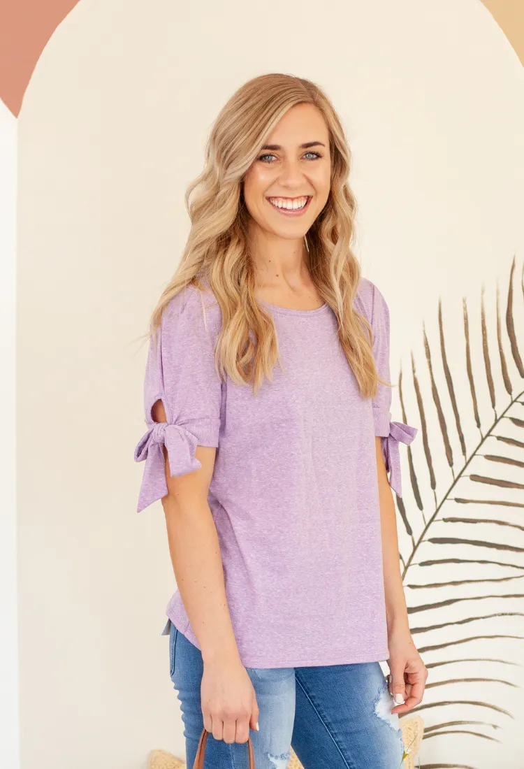 Sadie Bow Sleeve Top