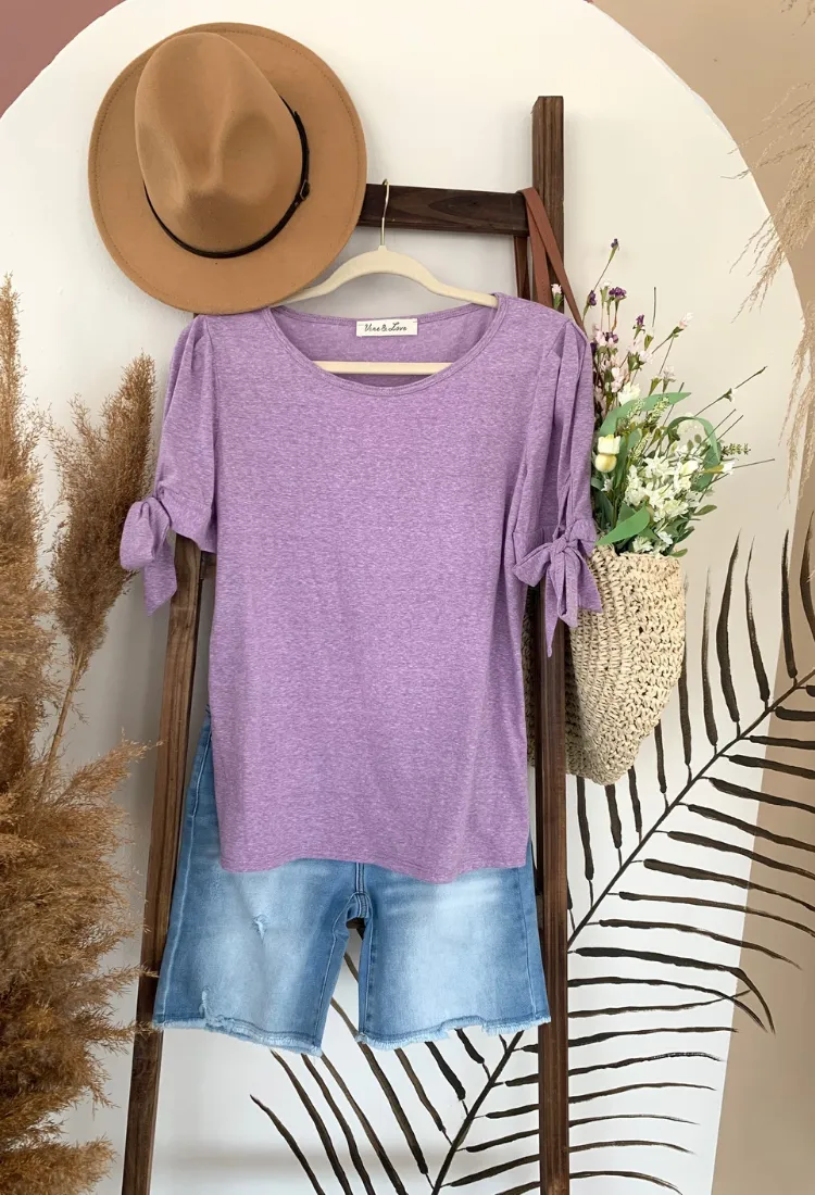 Sadie Bow Sleeve Top