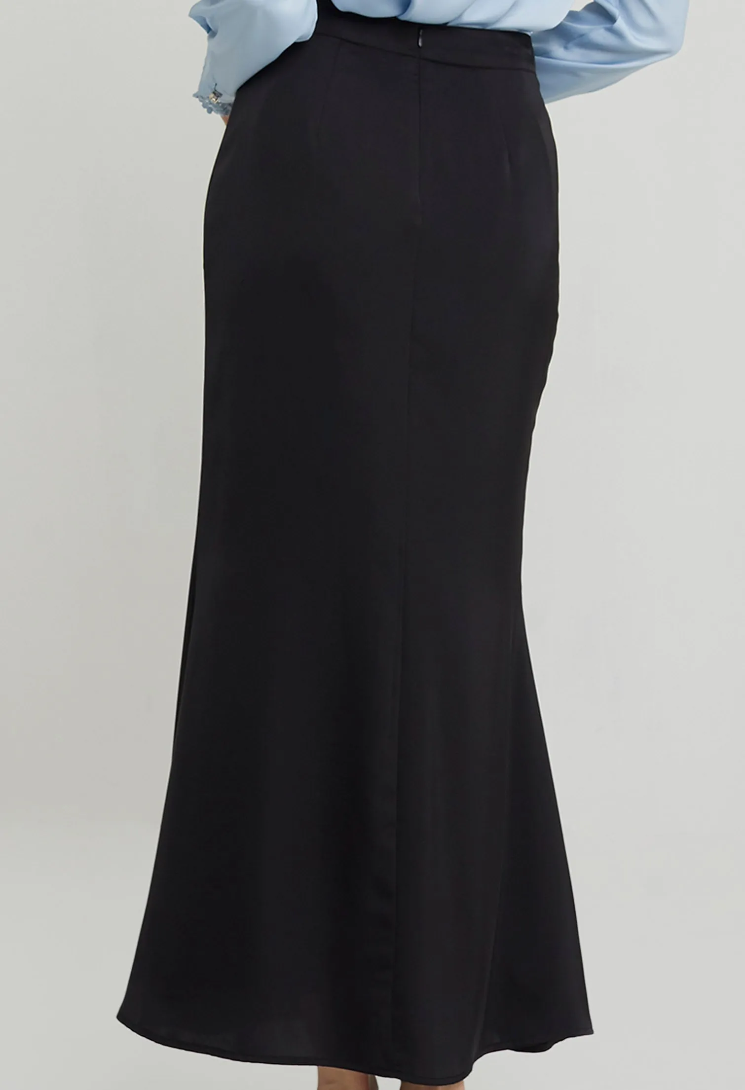 Satin Maxi Skirt