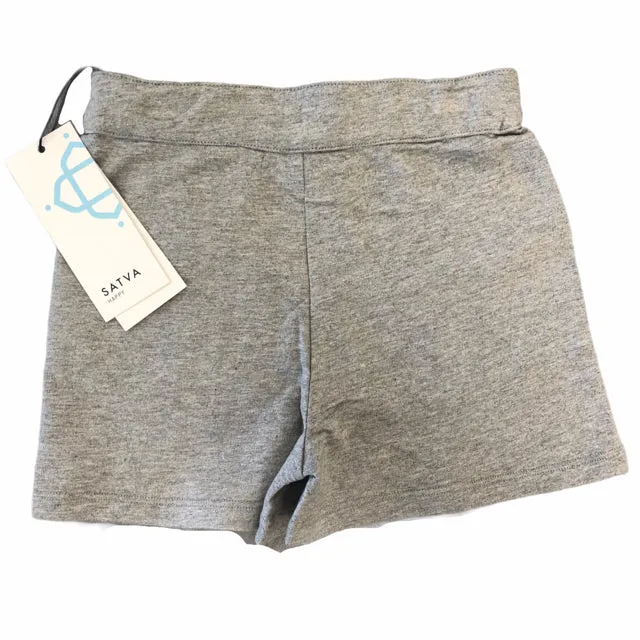 Satva Organic Cotton Boy's Adventure Shorts - Gray (2T)