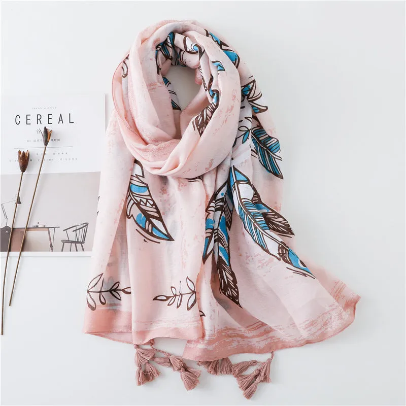 Scarf Summer Pinky