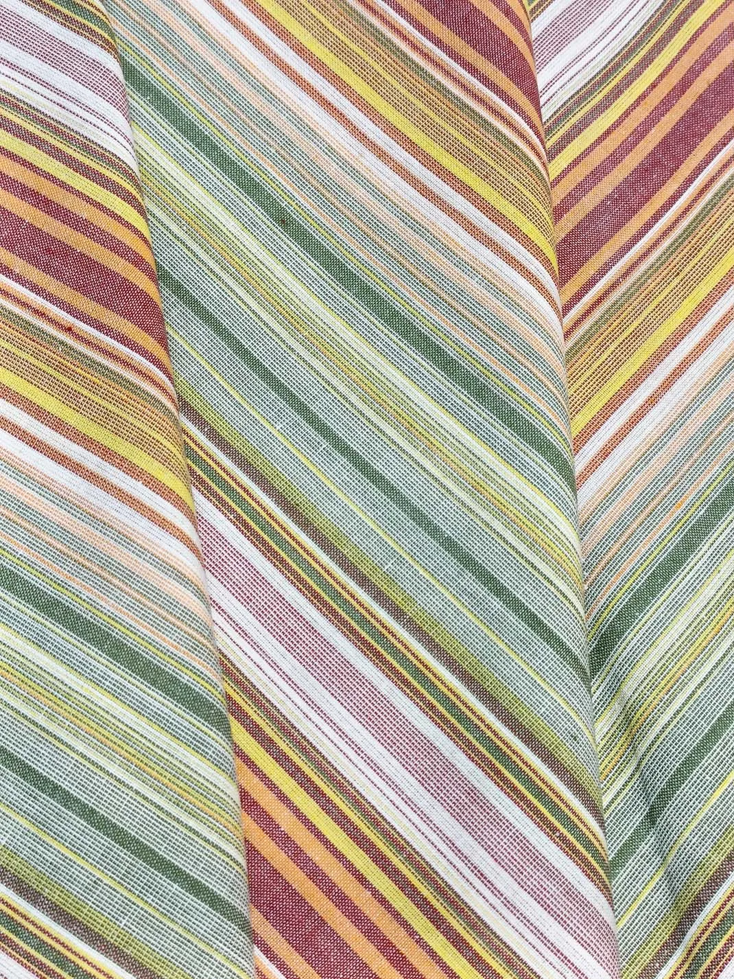 Semi Handloom Pure Cotton Fabric