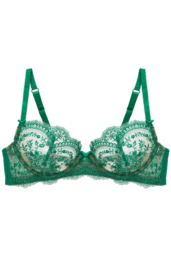 Severine Underwire Bra - Emerald
