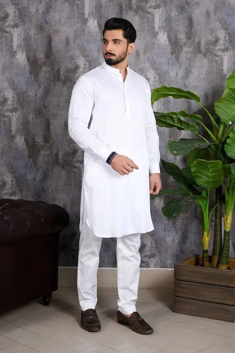 SHEER WHITE SUIT