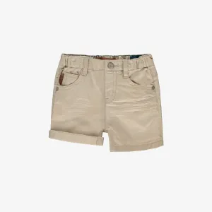 Short beige pâle, bébé || Pale beige shorts, baby