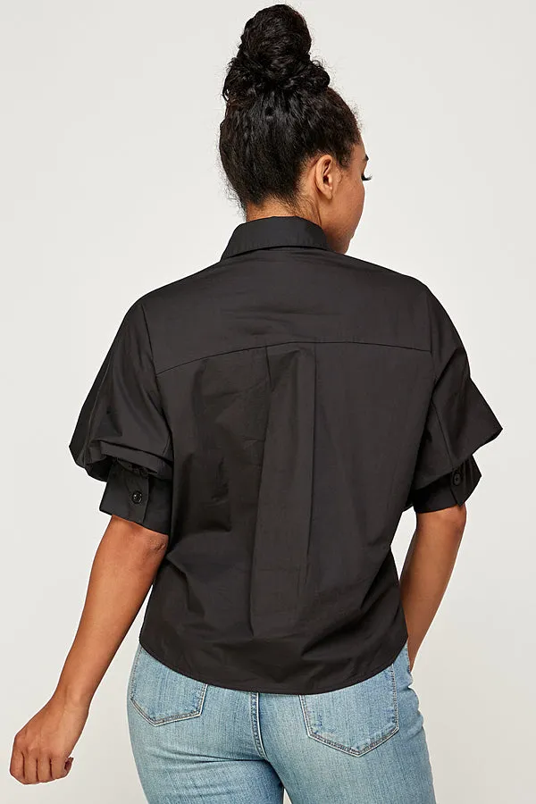 Short Sleeve Solid Top