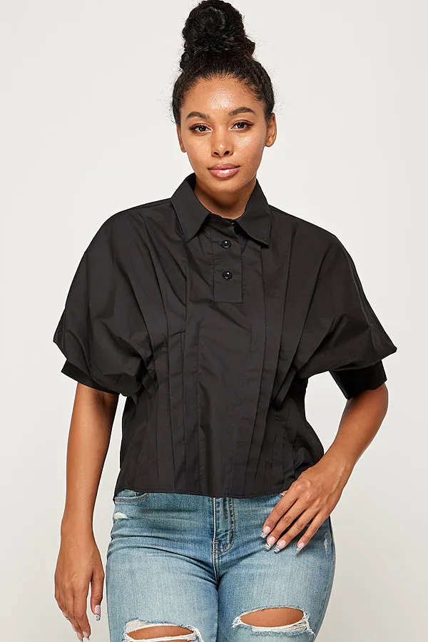 Short Sleeve Solid Top