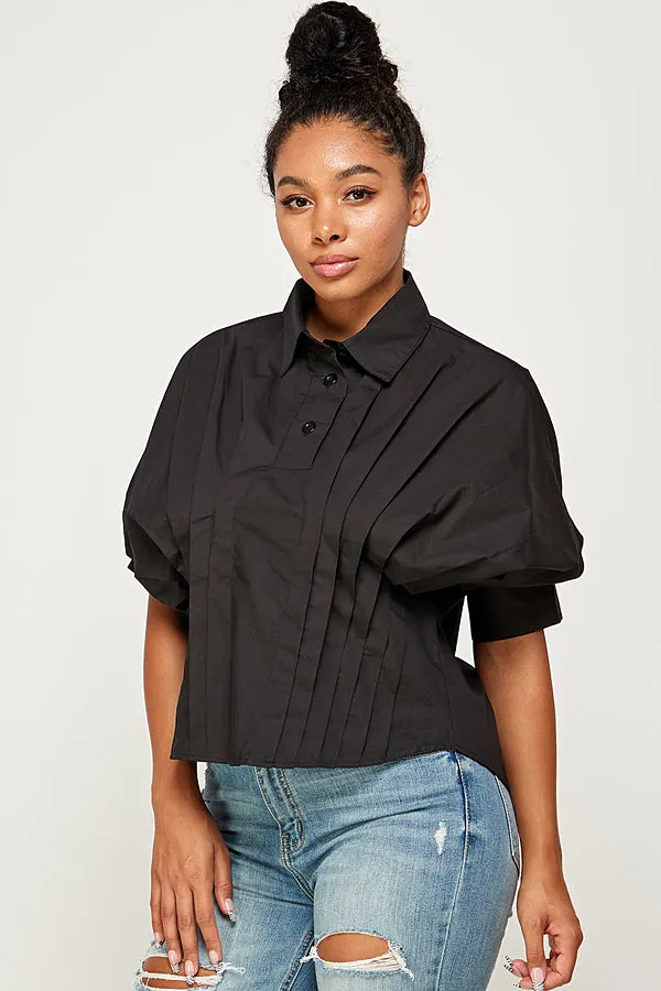 Short Sleeve Solid Top