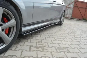 SIDE SKIRTS DIFFUSERS Mercedes C W204 AMG-Line (PREFACE)