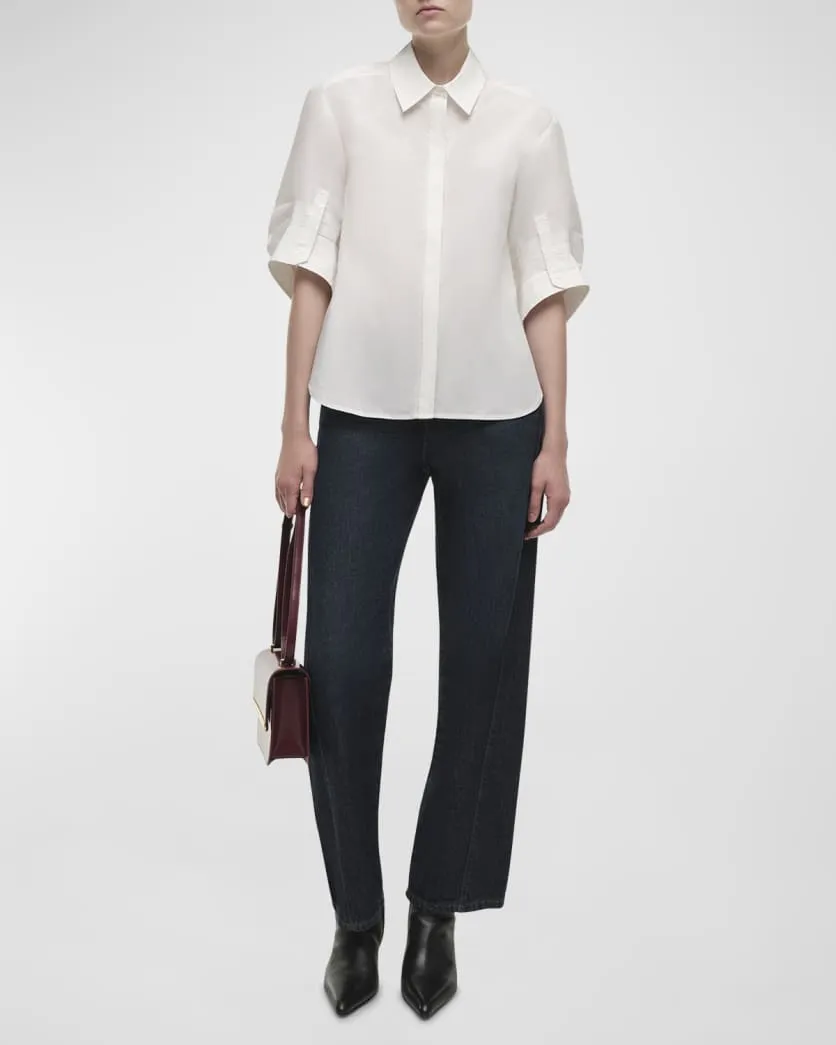 Simkhai Gemma 3/4 Sleeve Shirt