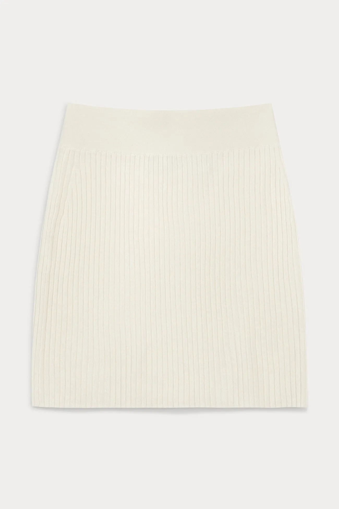 SIRENA CASHMERE RIBBED SKIRT
