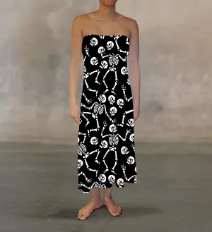 Skeleton Dance Maxi Skirt