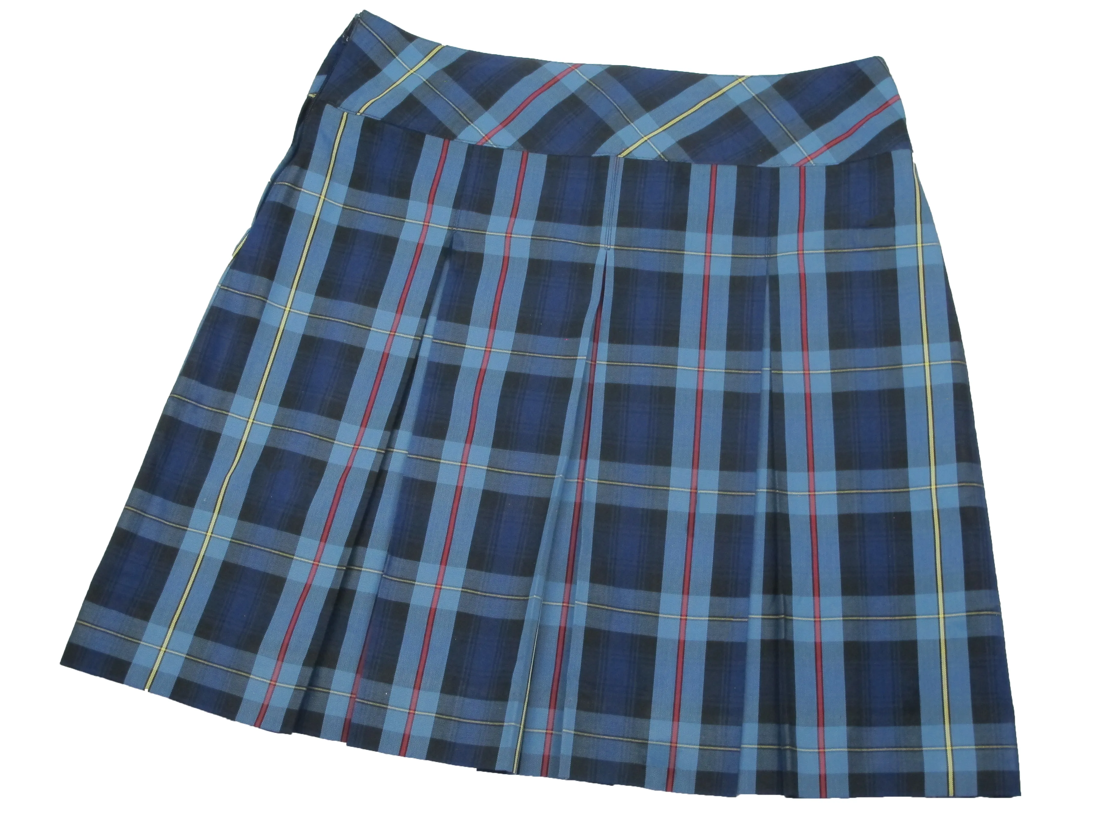Skirt, Plaid #41 Triple Pleat