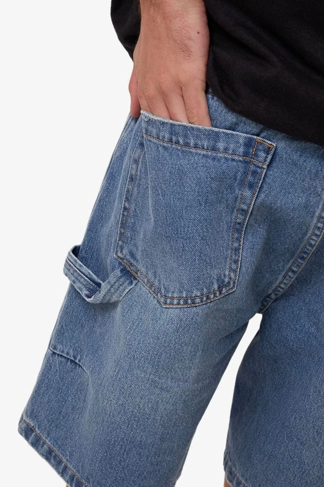 Slacker Denim Short Dark Dust Blue