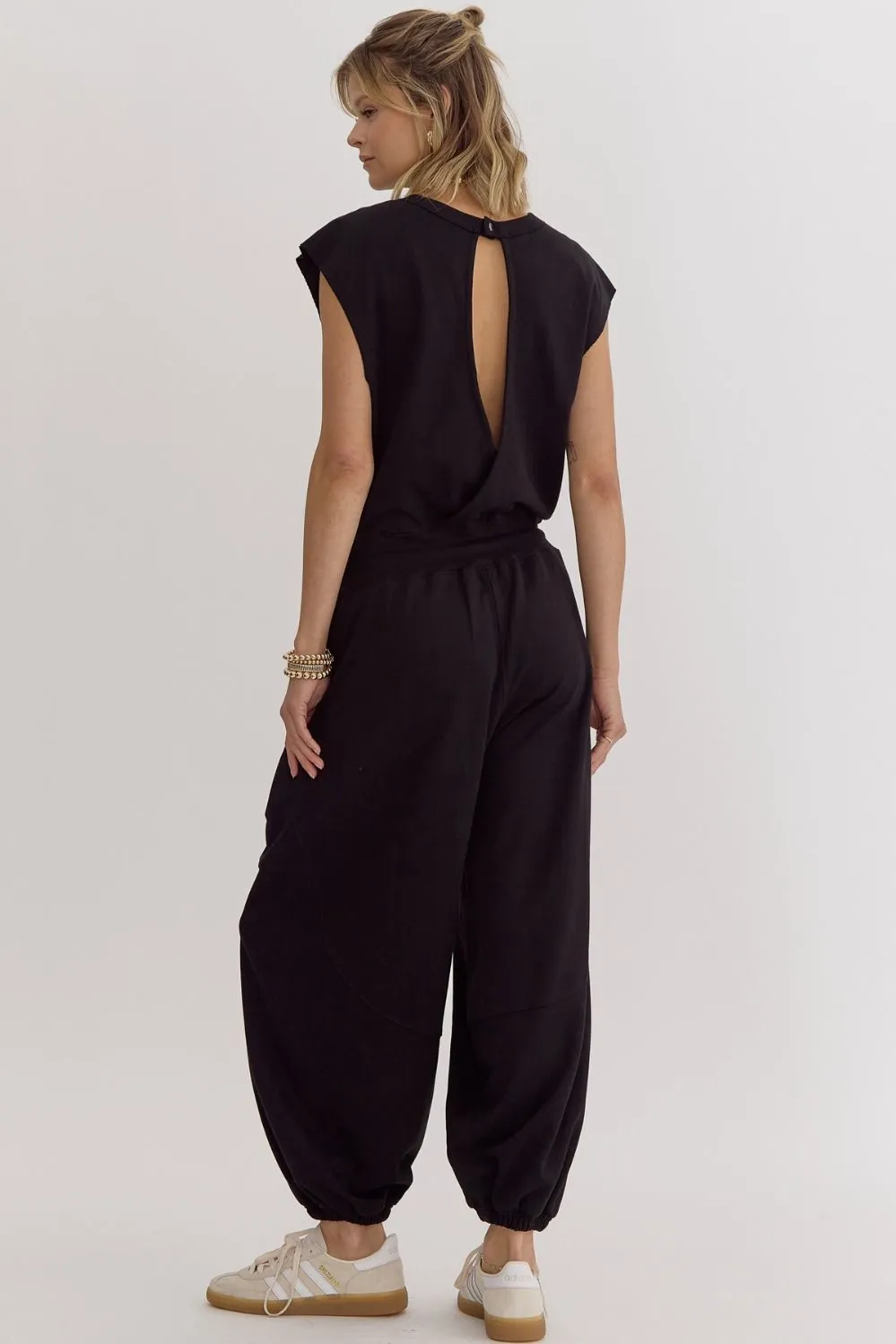 Sleeveless Oversized Jumpsuit