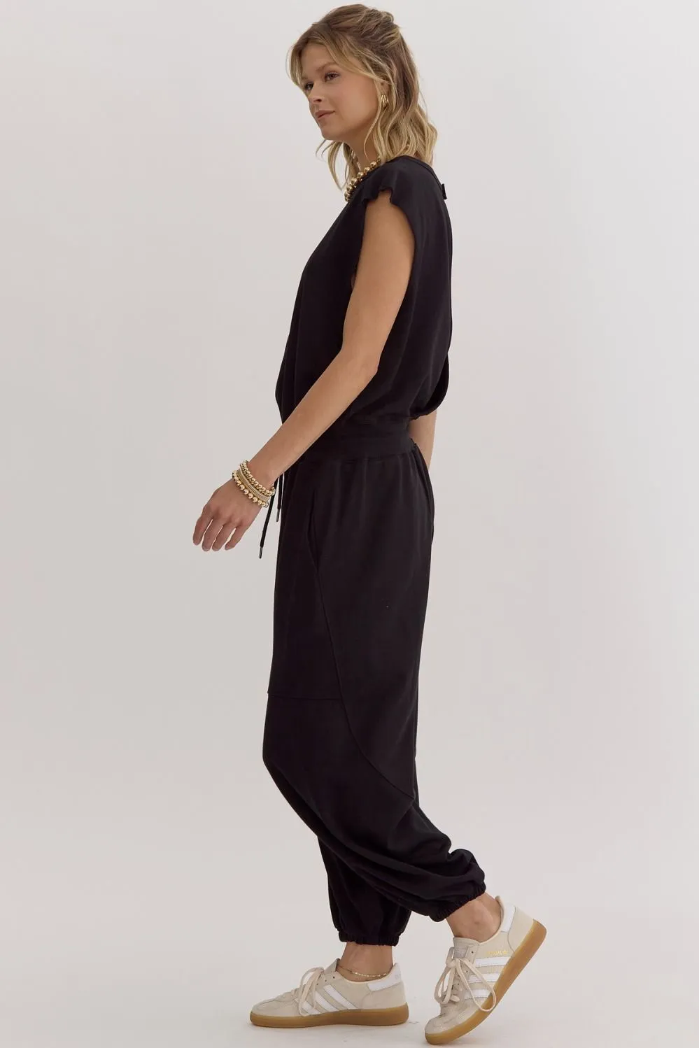 Sleeveless Oversized Jumpsuit