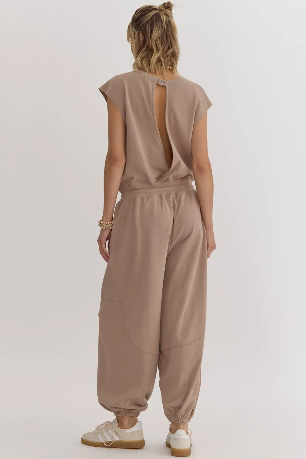 Sleeveless Oversized Jumpsuit