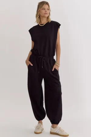 Sleeveless Oversized Jumpsuit
