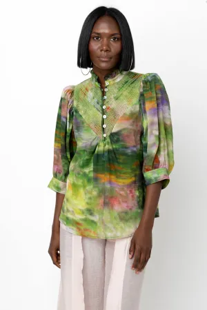 Smocked Shirt