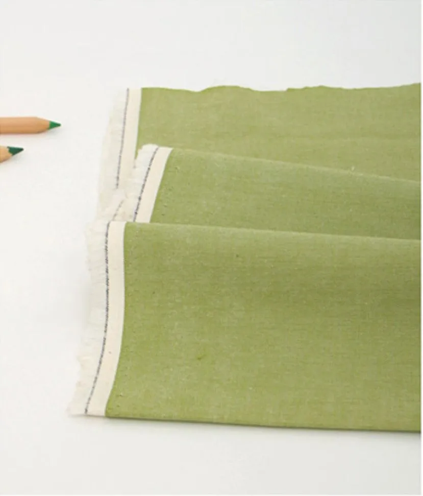 Solid Cotton Fabric, Yarn Dyed Cotton Fabric, Quality Korean Fabric - 14 Colors - By the Yard 25776-1