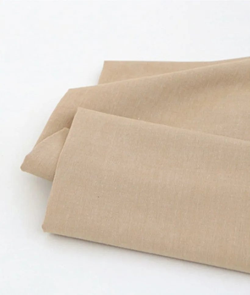 Solid Cotton Fabric, Yarn Dyed Cotton Fabric, Quality Korean Fabric - 14 Colors - By the Yard 25776-1