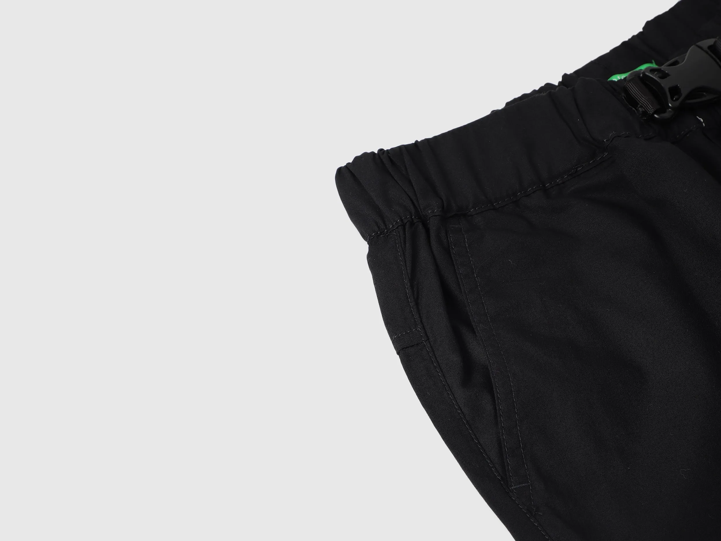 Solid Regular Fit Utility Shorts