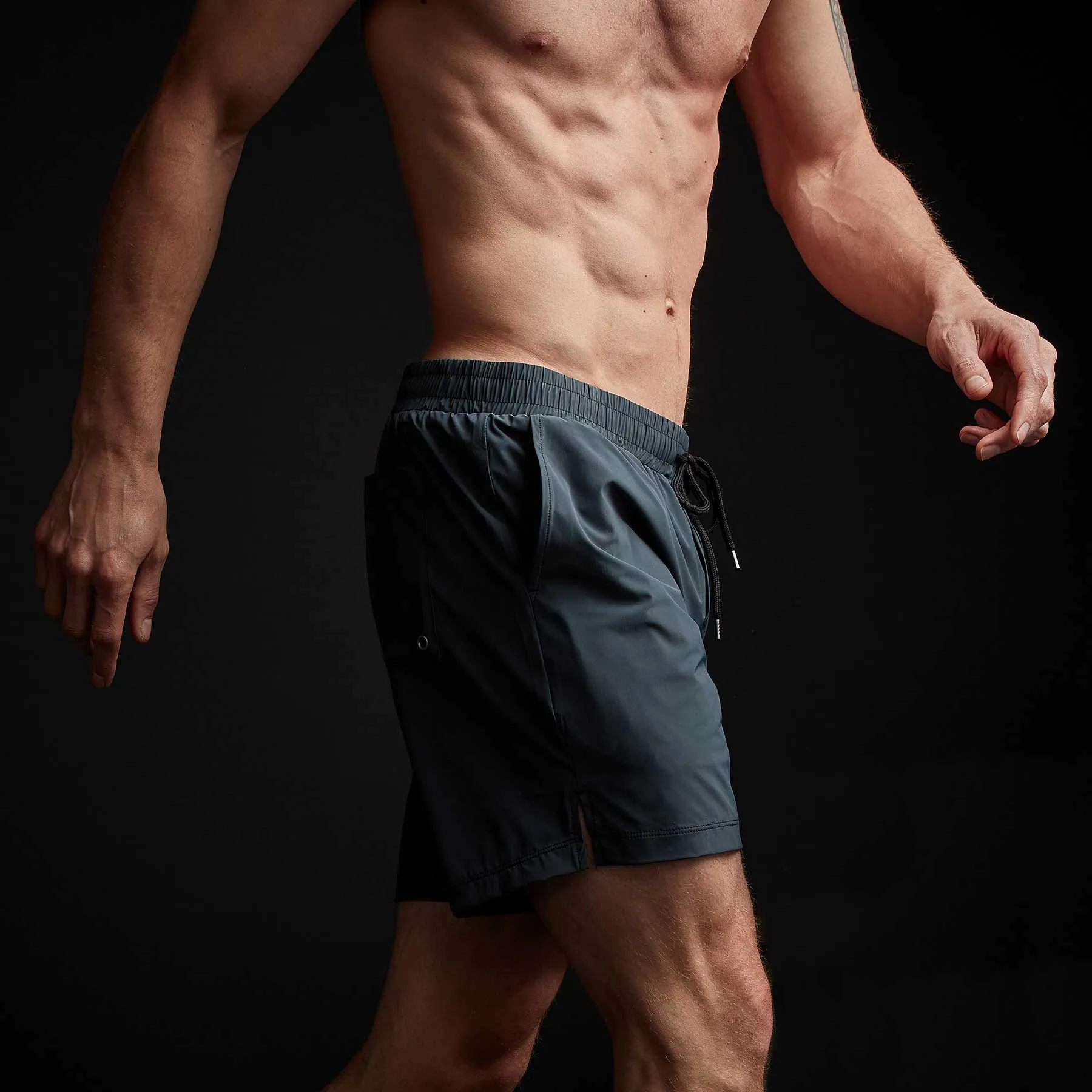 Split Hem Boardshort  - Laurel
