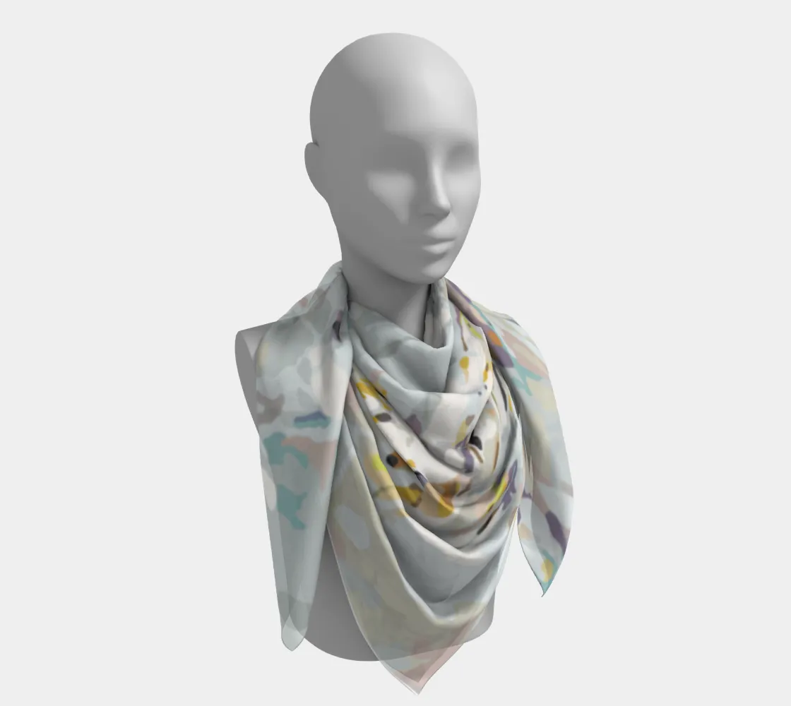 Springtime in the park square scarf