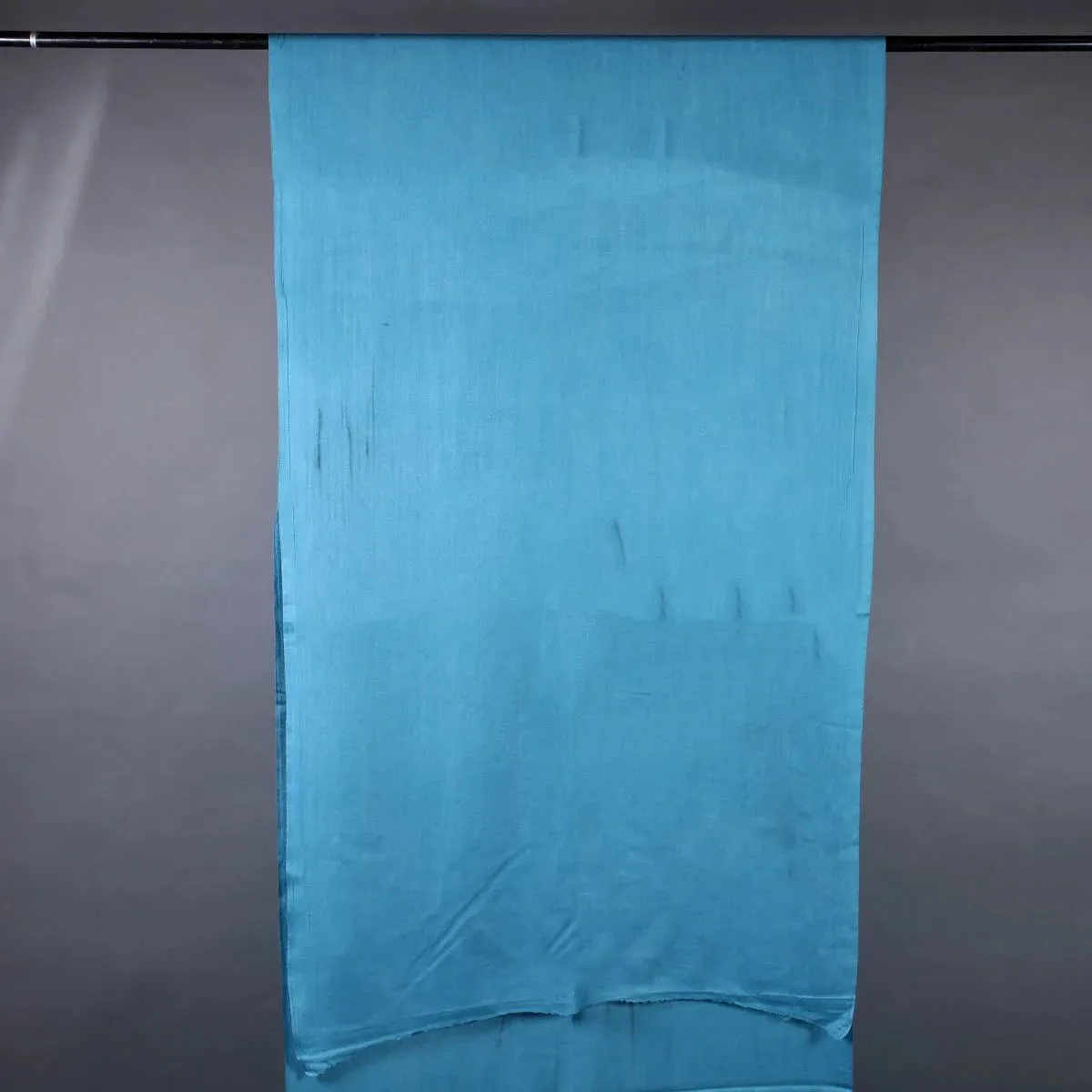 Steel Blue GI Certified Handwoven Pashmina Stole