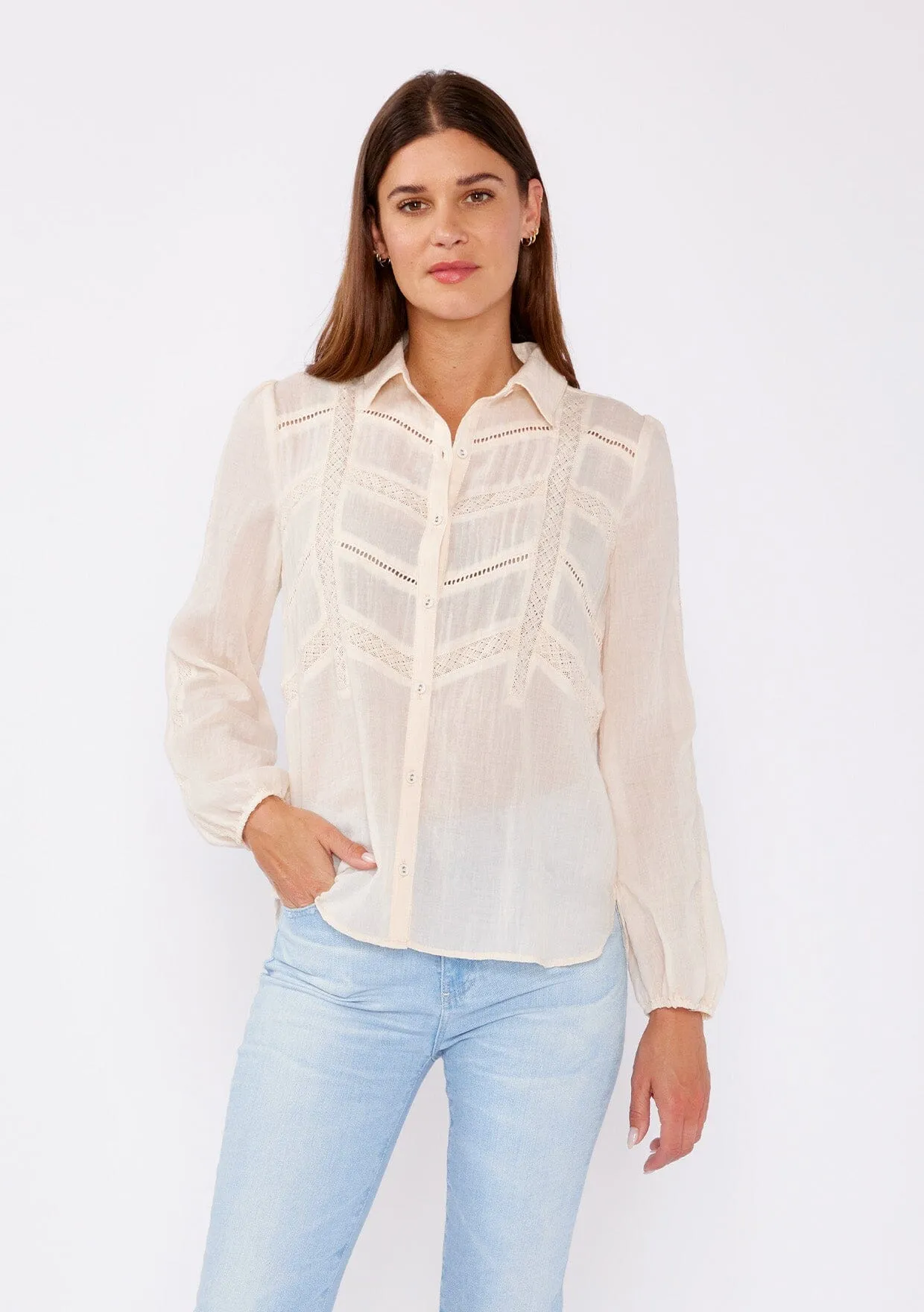 Stevie Lace Shirt