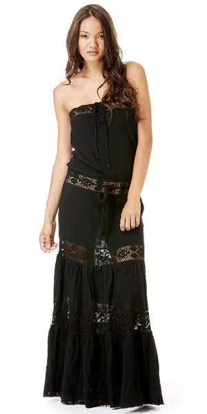 Strapless Hippie Dress